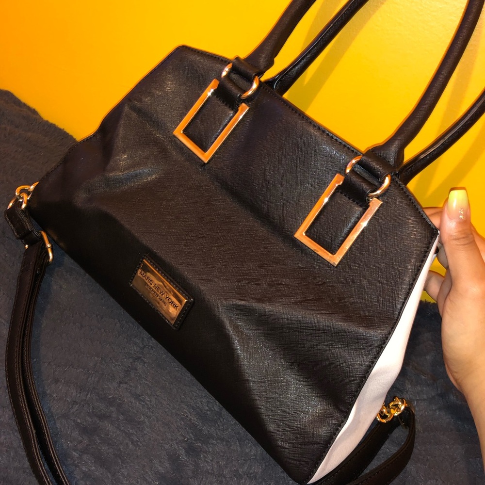 Marc New York Andrew Marc Handbag - Black/White